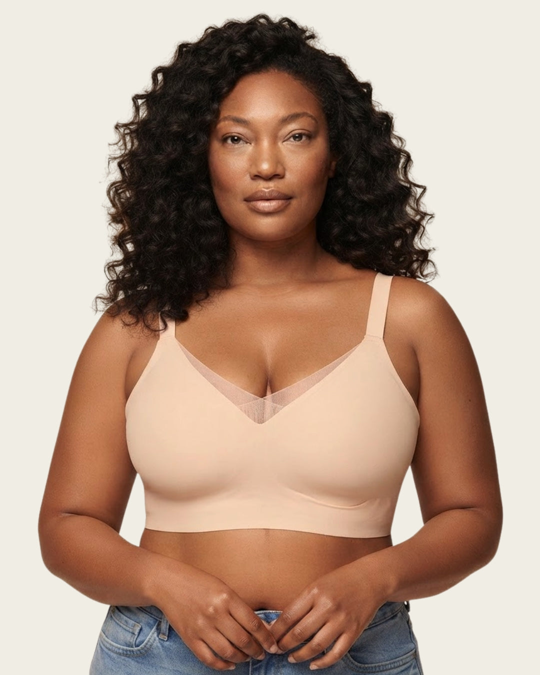 Sutiã Elegance Plus Size - com Alças Cruzáveis