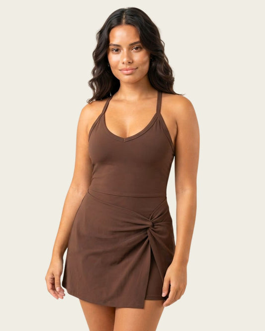 Macaquinho Twist - com Short Saia