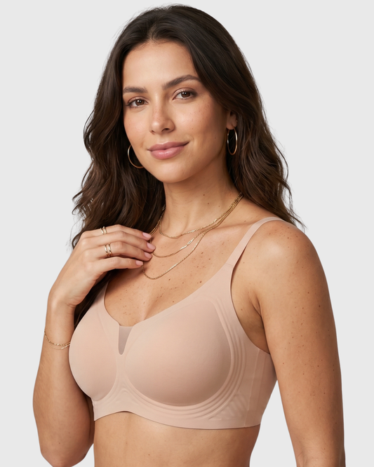 Sutiã Glamour - Alças Finas e Aveludadas