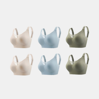 Kit com 6 unidades Sutiã Compress Diario - Top Modelador Plus Size