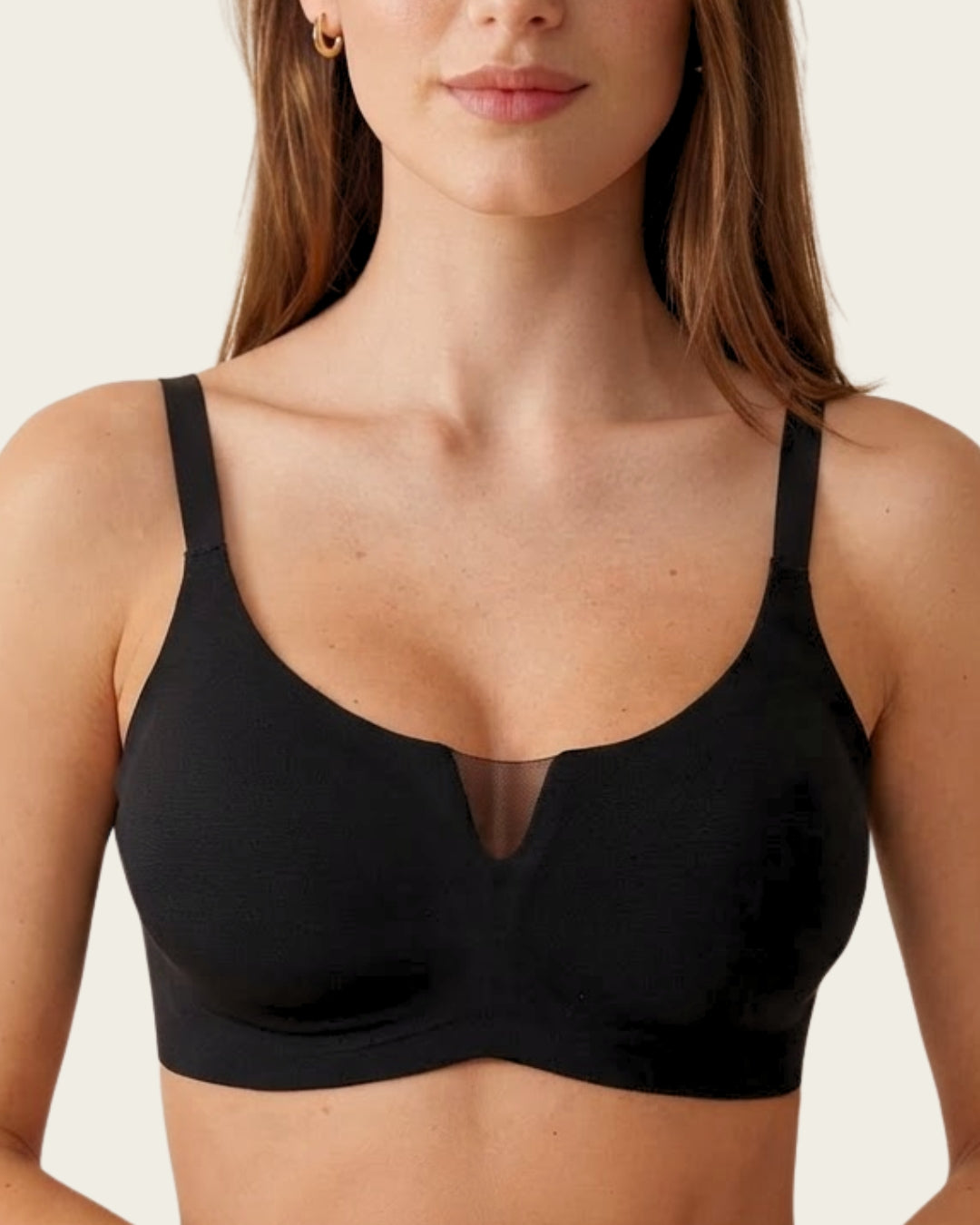 Sutiã Glamour - Alças Finas e Aveludadas (Coleção)