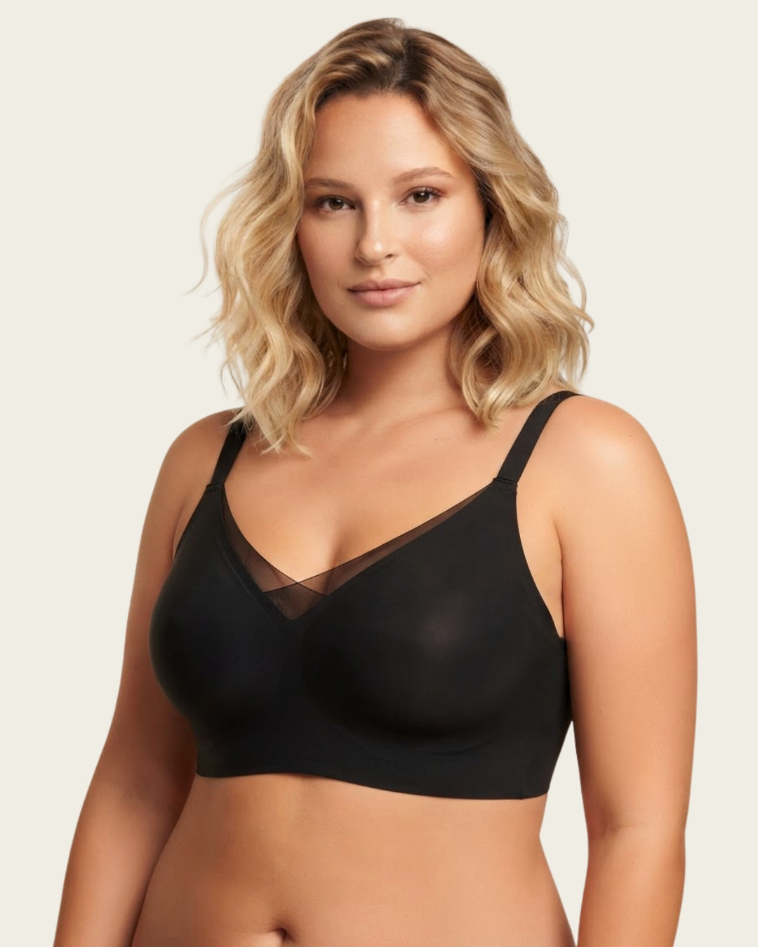 Sutiã Elegance Plus Size - com Alças Cruzáveis