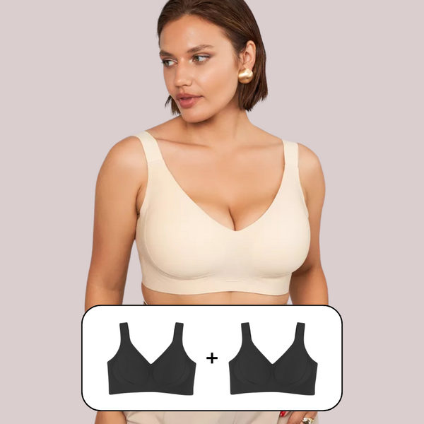 Kit 2 Sutiãs Curves Plus Size - Sustentação e Conforto