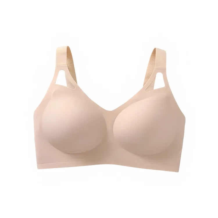 Sutiã Academy: Conforto e Estilo em um Só Sutiã. Desfrute do tecido leve, macio e respirável que não deixa marcas na roupa. Alças largas e ajustáveis oferecem sustentação sem pressão nos ombros. Decote em "U" e design fechado nas costas, sem fecho. Bojos removíveis e abas laterais largas para uma silhueta suave. A tecnologia Cygel, com silicone interno, modela os seios para um visual impecável