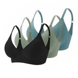 Desfrute do Sutiã Premium de Alça Fina: Seu Aliado para Elegância e Suporte. Alças finas, aveludadas e reguláveis proporcionam ajuste e sustentação ideais. Sinta o conforto e a suavidade do tecido leve e respirável, enquanto o bojo removível oferece versatilidade. Escolha a praticidade do fecho regulável e desfrute de um sutiã que combina estilo e conforto perfeitamente. Um toque de sofisticação para o seu dia a dia.