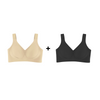 Kit 2 Sutiãs Curves Plus Size - Sustentação e Conforto