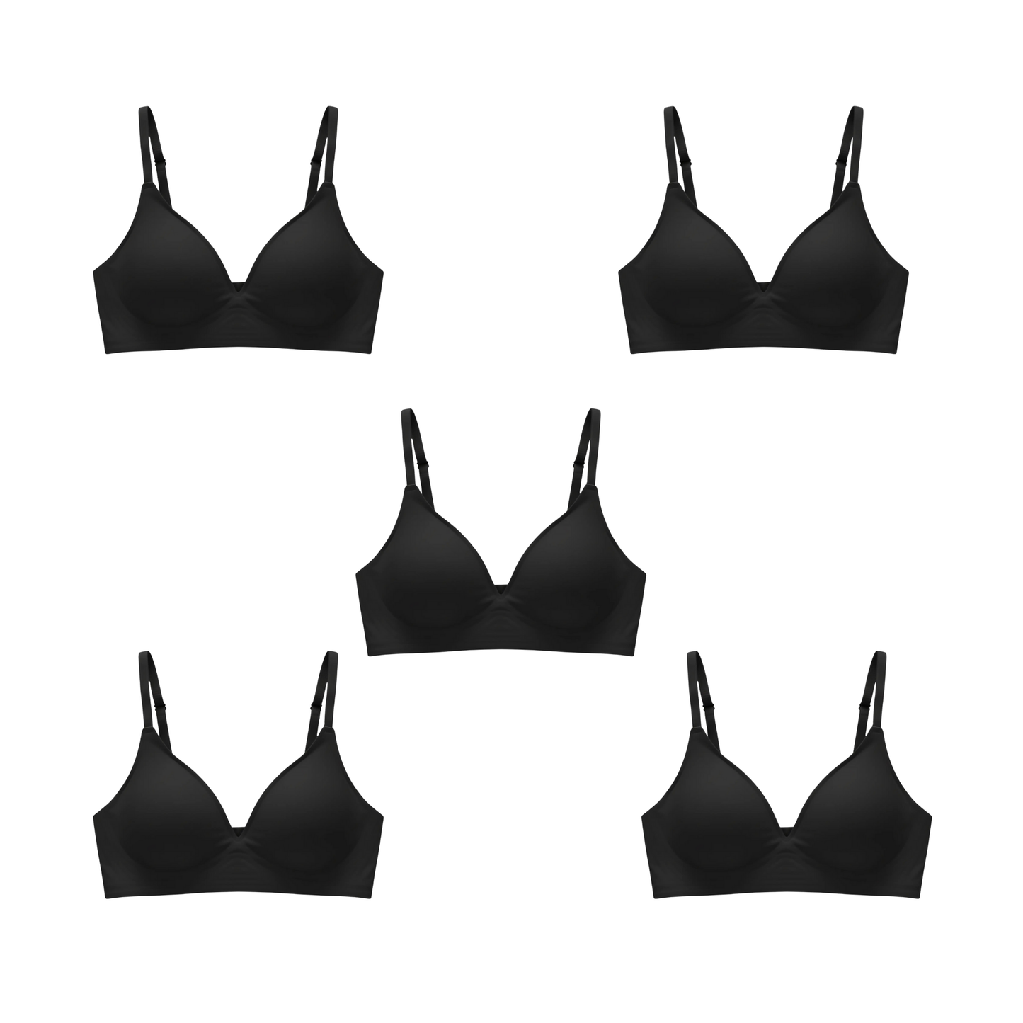 Kit Sutiã Premium Alça Fina