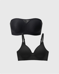 Kit Premium Alça Fina + Sensação Tomara que Caia com Desconto