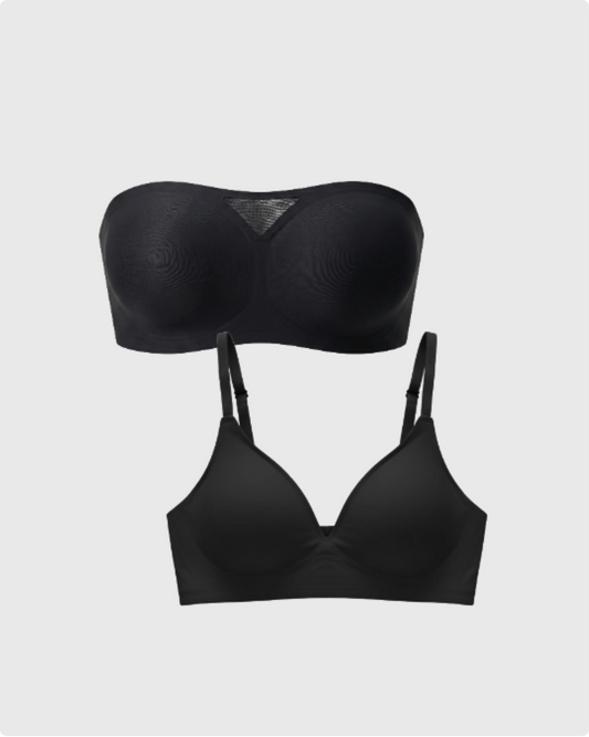 Kit Premium Alça Fina + Sensação Tomara que Caia com Desconto