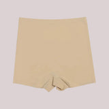 Short Segunda Pele, modelagem sem costura em tom bege, com acabamento suave e confortável. Ideal para uso diário, proporcionando sensação de bem-estar e modelagem discreta.