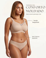Sutiã Compress Diario - Top Modelador Plus Size