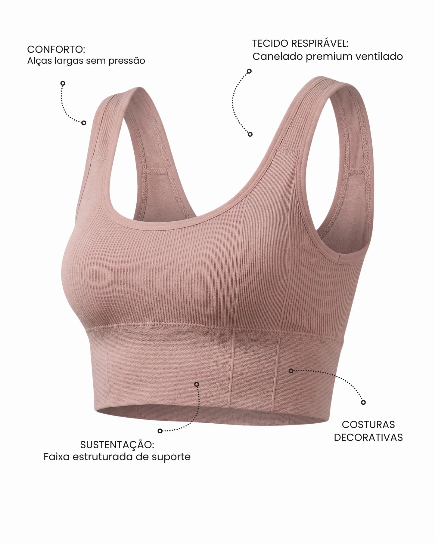 Top Cotton - Conforto Esportivo