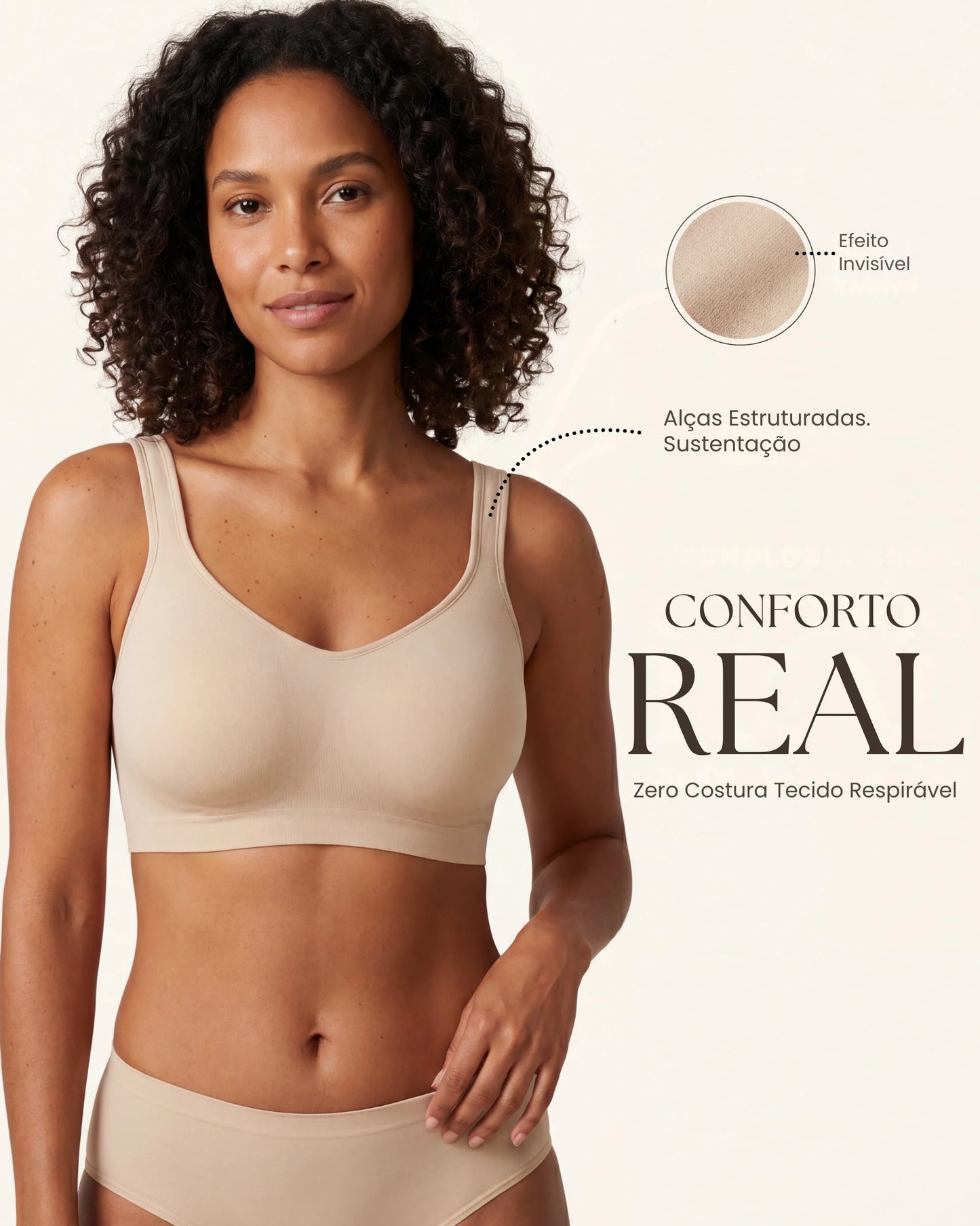 Sutiã Daily Original- Conforto para uso Diário