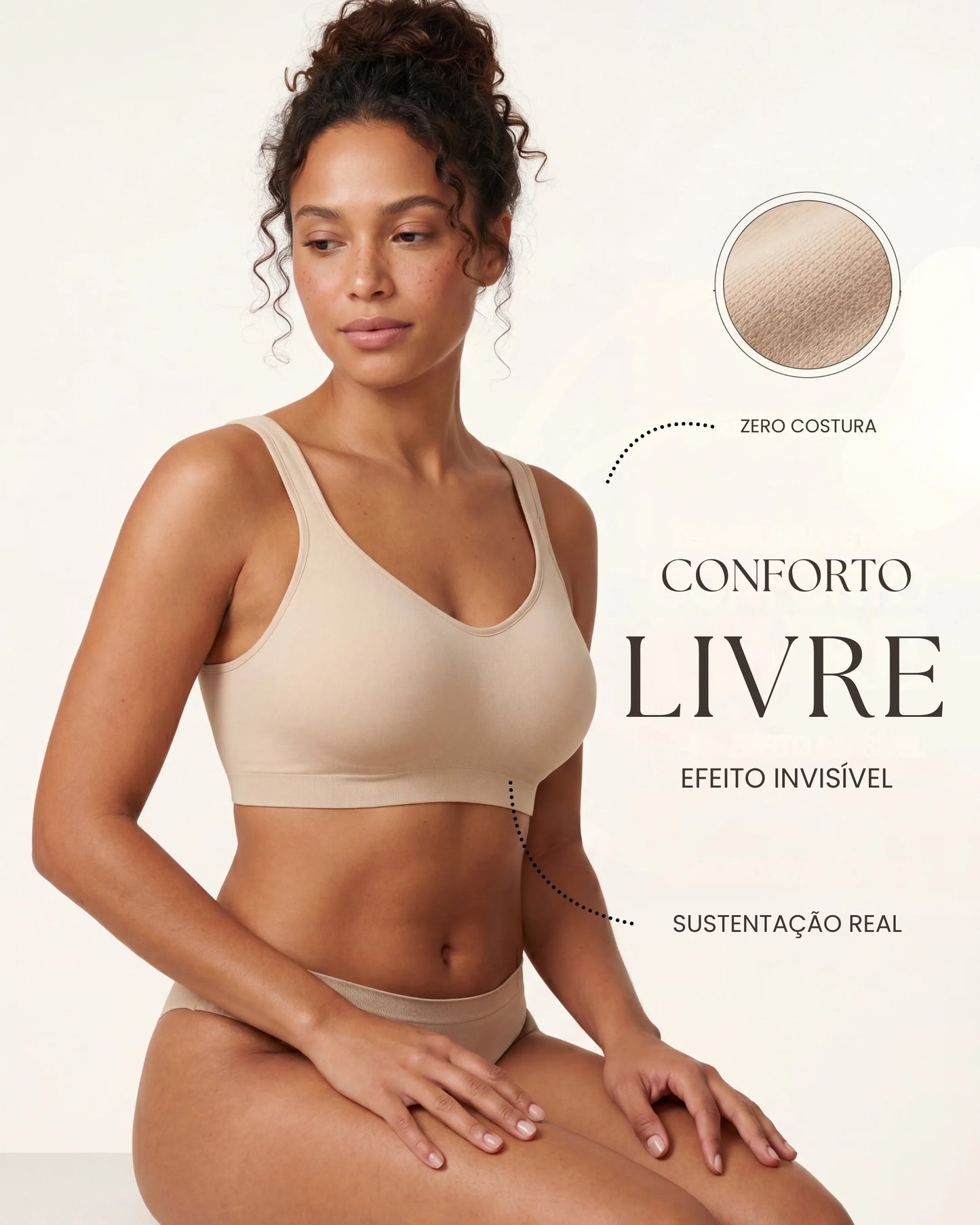 Sutiã Daily Original- Conforto para uso Diário