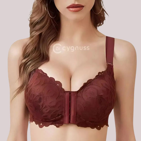 Ladys Bra - with Front Opening and Lace 