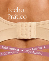Sutiã Liberty - Amamentação Livre com Bojo Removível