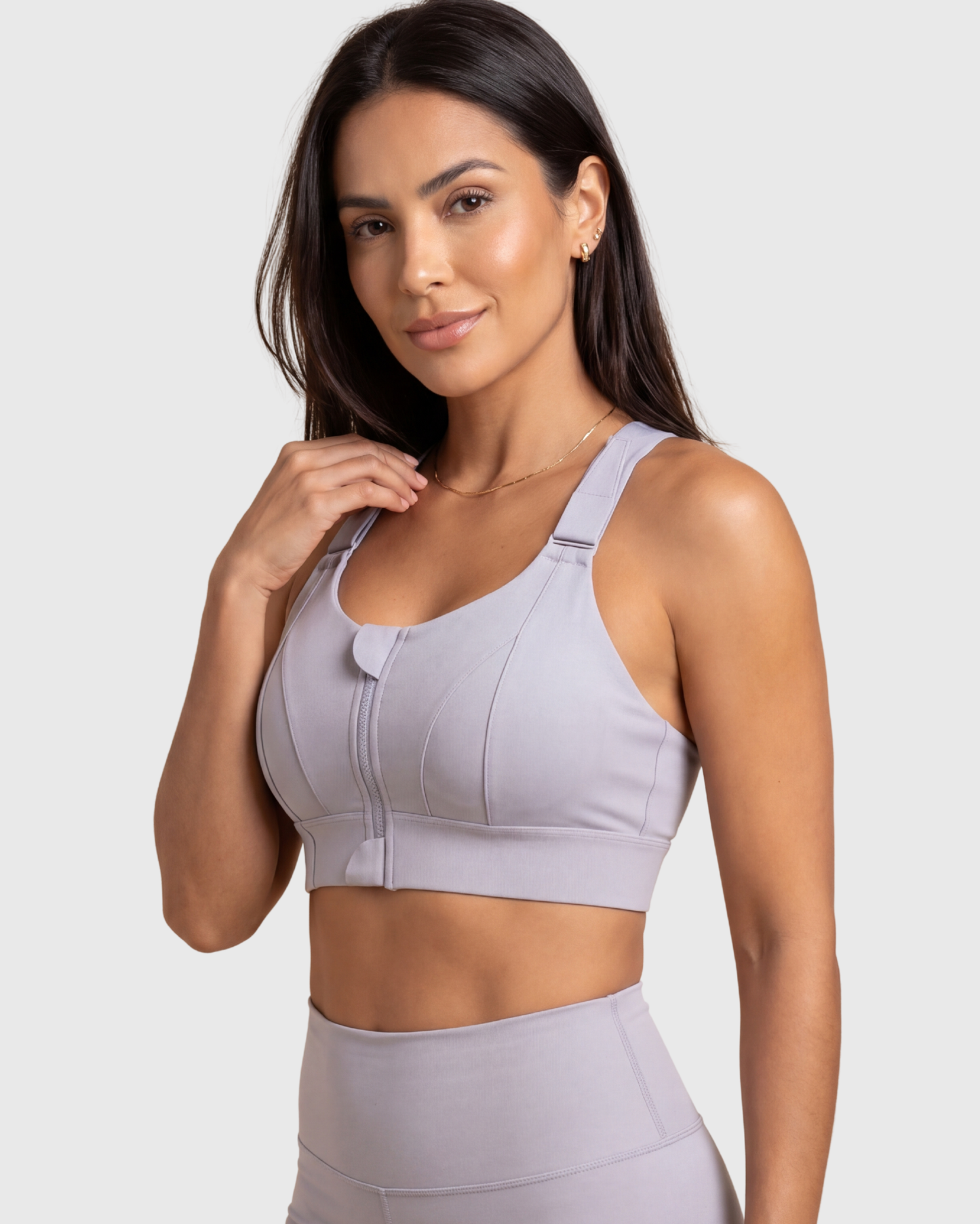 Top Active - com Zíper e Ajustes em Velcro