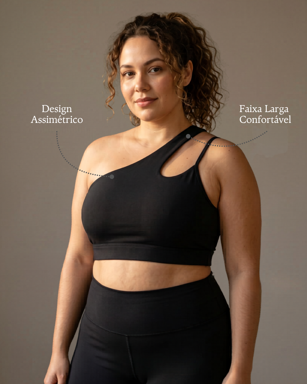 Top Vênus - Design Assimétrico
